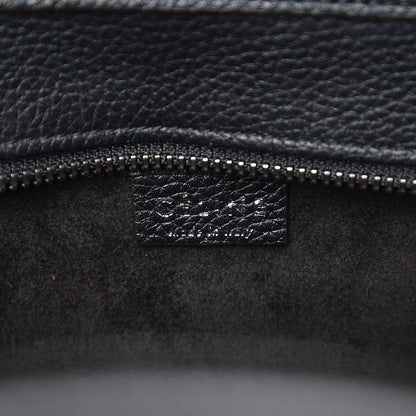 Celine Drummed Calfskin Nano Luggage Black 6 of 8