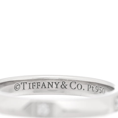 Tiffany Platinum Diamond 2.5mm True Band Ring 49 5 4 of 5