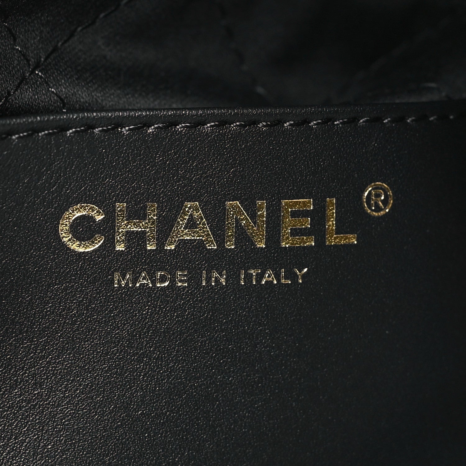 Chanel Shiny Calfskin Quilted Mini Chanel 22 Black White 6 of 10