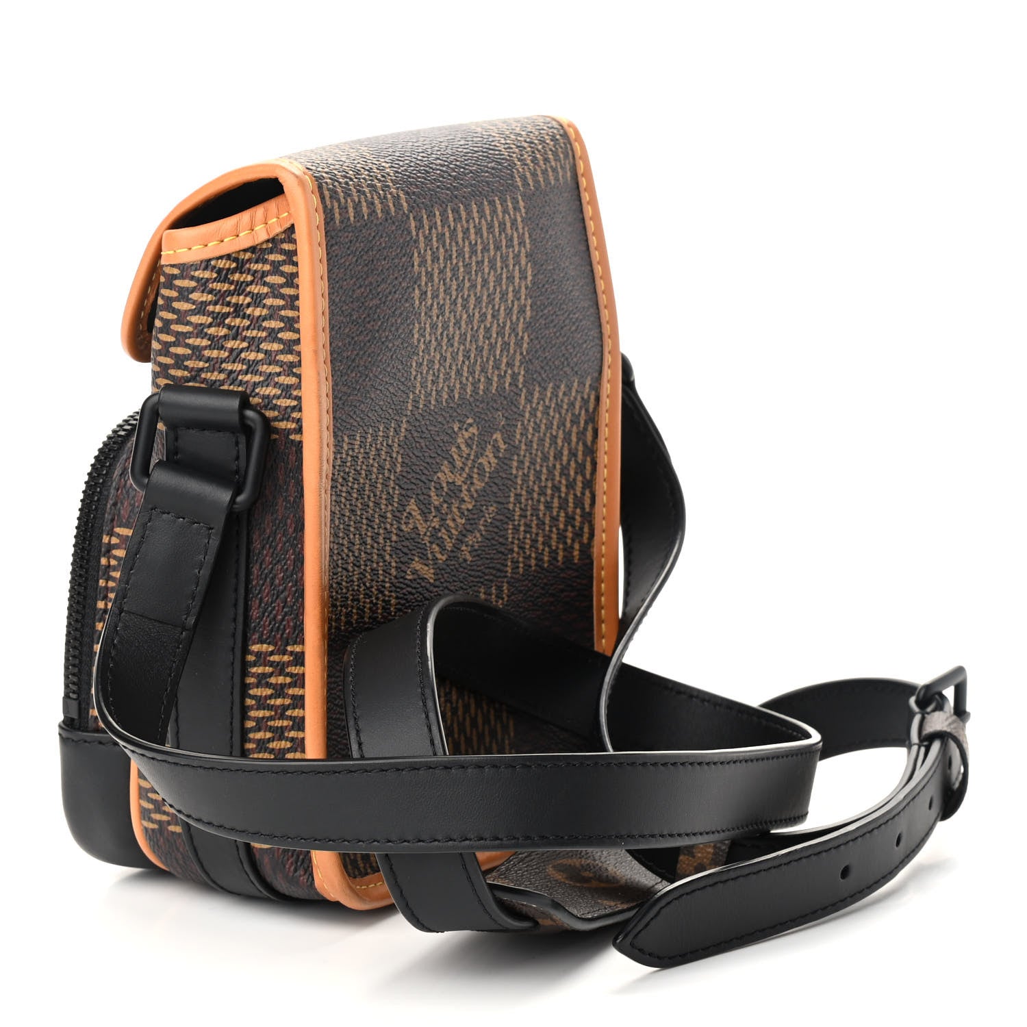 Louis Vuitton X NIGO Giant Damier Ebene Monogram Nano Amazone Messenger 3 of 10