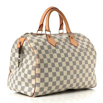 Louis Vuitton Damier Azur Speedy 30 3 of 13