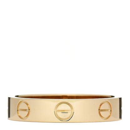 Cartier 18K Yellow Gold 3.5mm LOVE Wedding Band Ring 50 5.25 1 of 5
