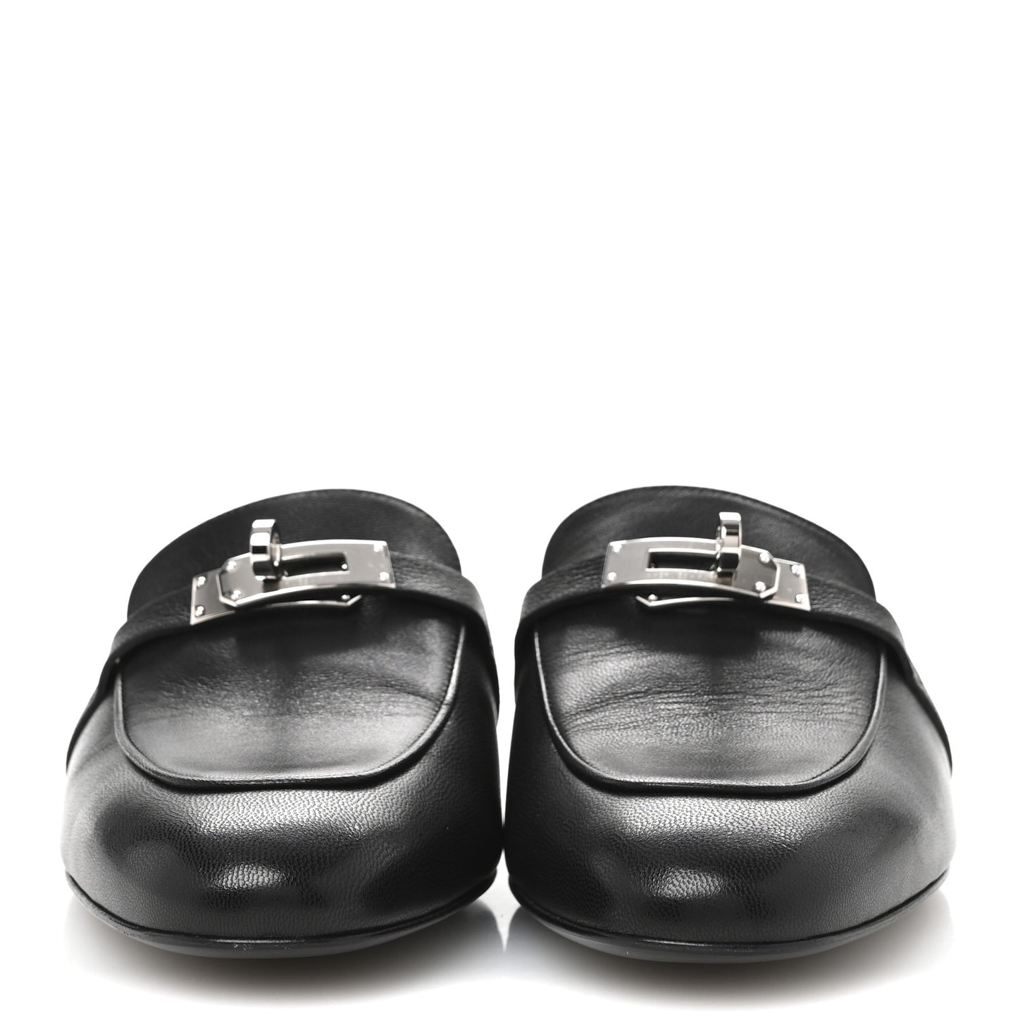 Goatskin Oz Mules 40 Black