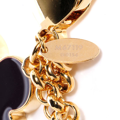Louis Vuitton Fleur De Monogram Bag Charm Dore 6 of 7