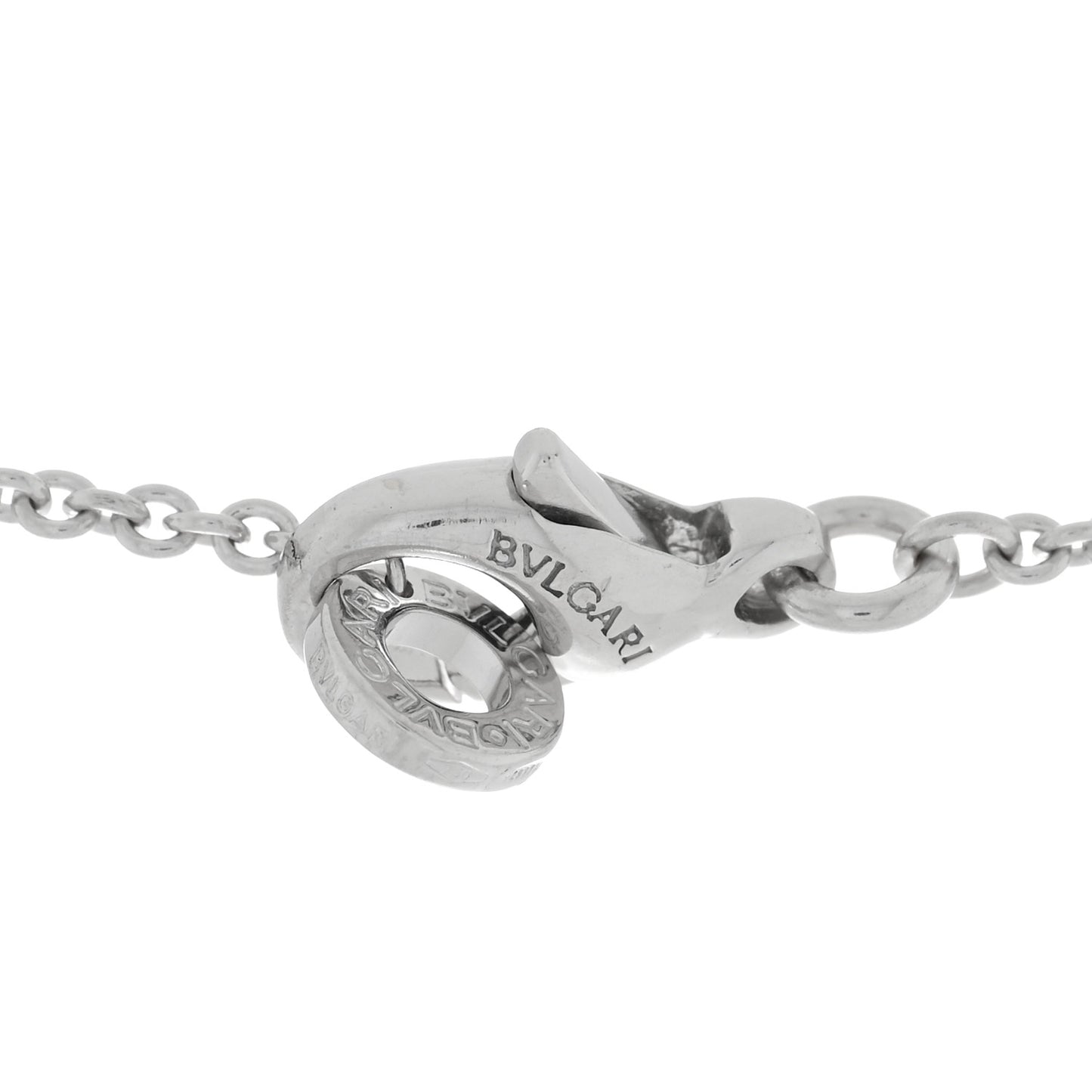 18K White Gold Diamond Cicladi Pendant Necklace