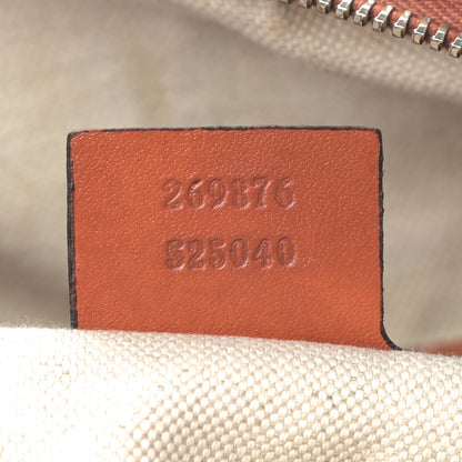 Gucci Monogram Vintage Web Small Boston 9 of 14