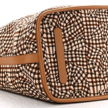MCM Visetos Large Liz Reversible Shopper Tote Cognac 16 of 16