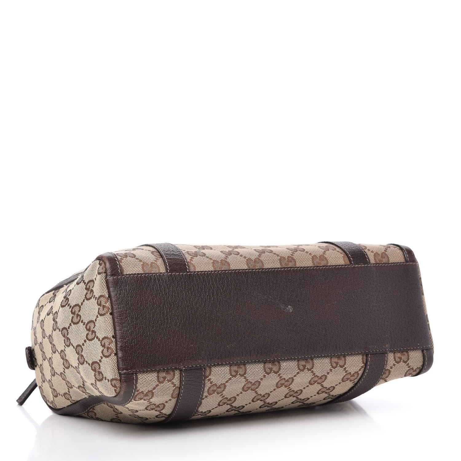 Gucci Monogram Small Abbey Boston Dark Brown 4 of 10
