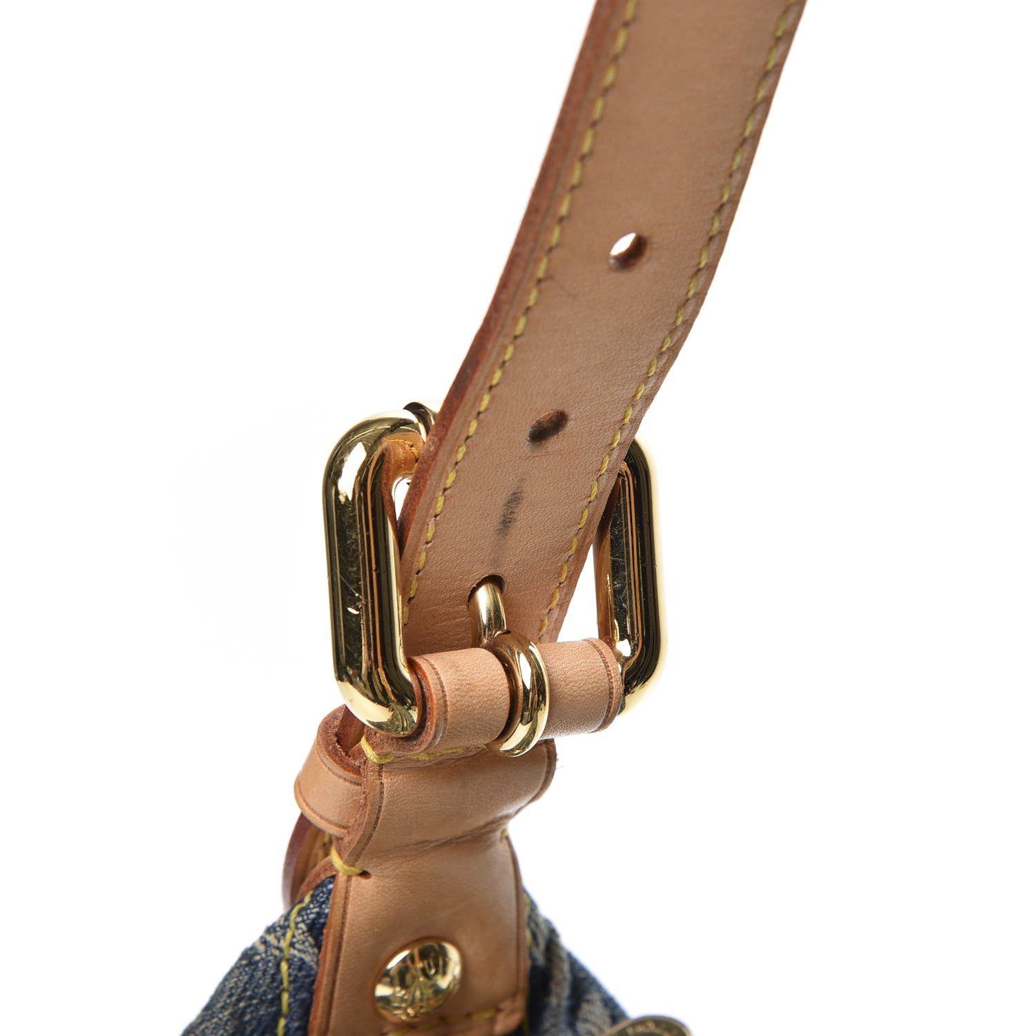 Louis Vuitton Monogram Denim Baggy PM Blue 12 of 16