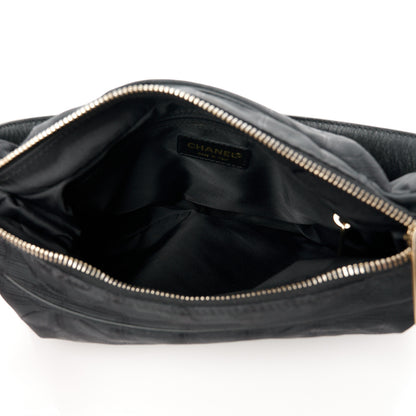 Chanel Nylon Travel Hobo Black 5 of 10