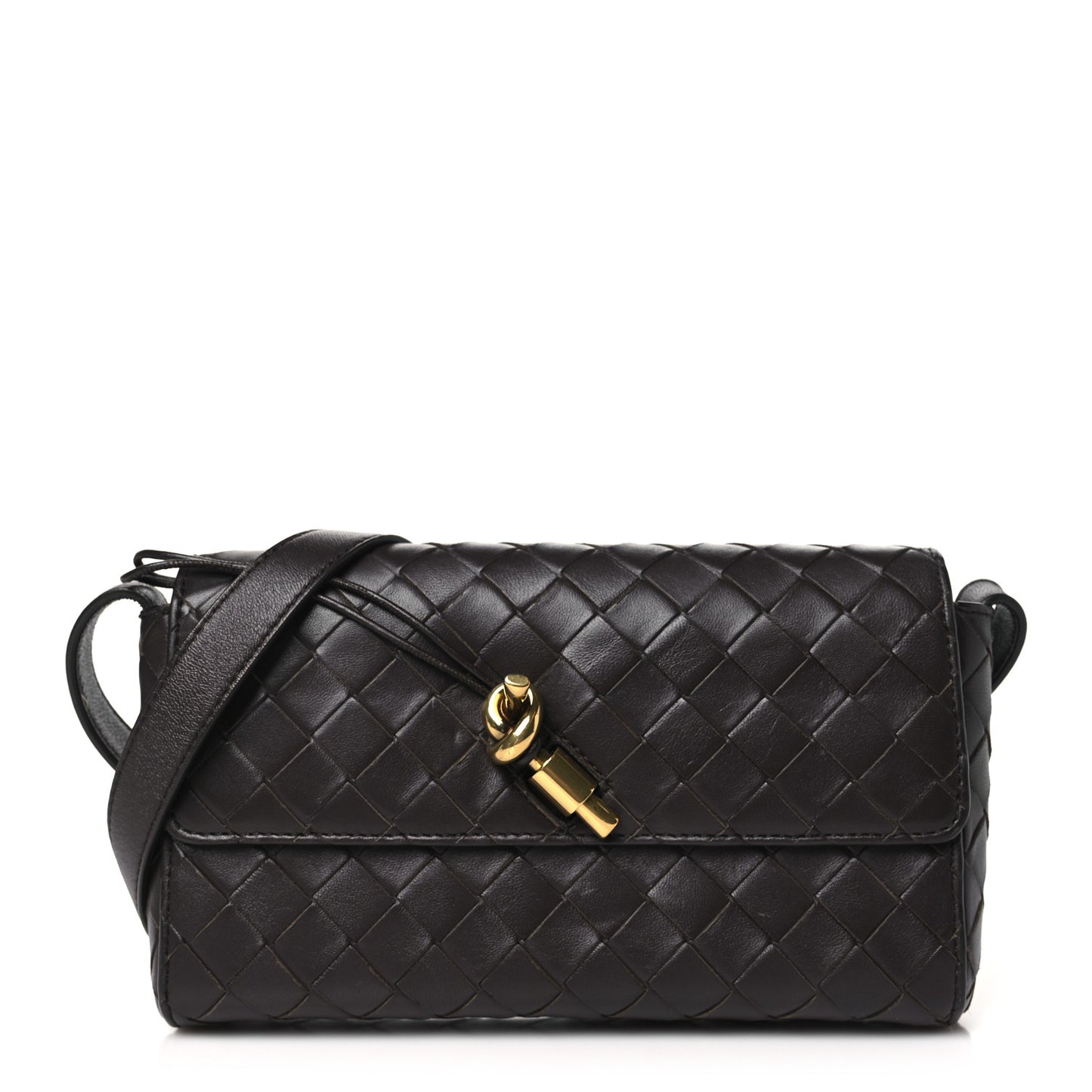 Nappa Intrecciato Mini Andiamo Crossbody Bag Fondant