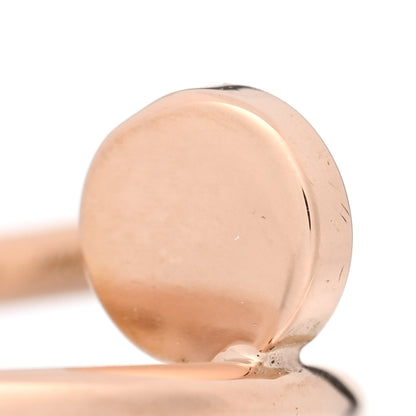 Cartier 18K Pink Gold Small Juste Un Clou Ring 48 4.5 5 of 5