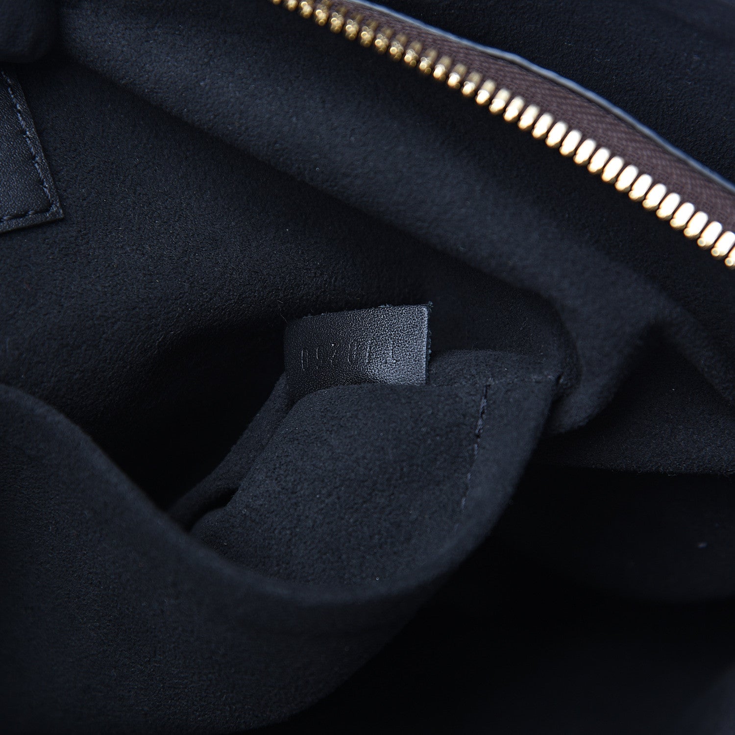 Louis Vuitton Monogram Flower Zipped Tote MM Black 6 of 8