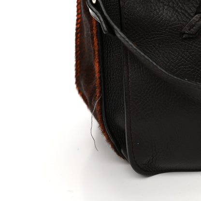 Proenza Schouler Calf Hair Leather PS1 Medium Satchel Chocolate 10 of 12