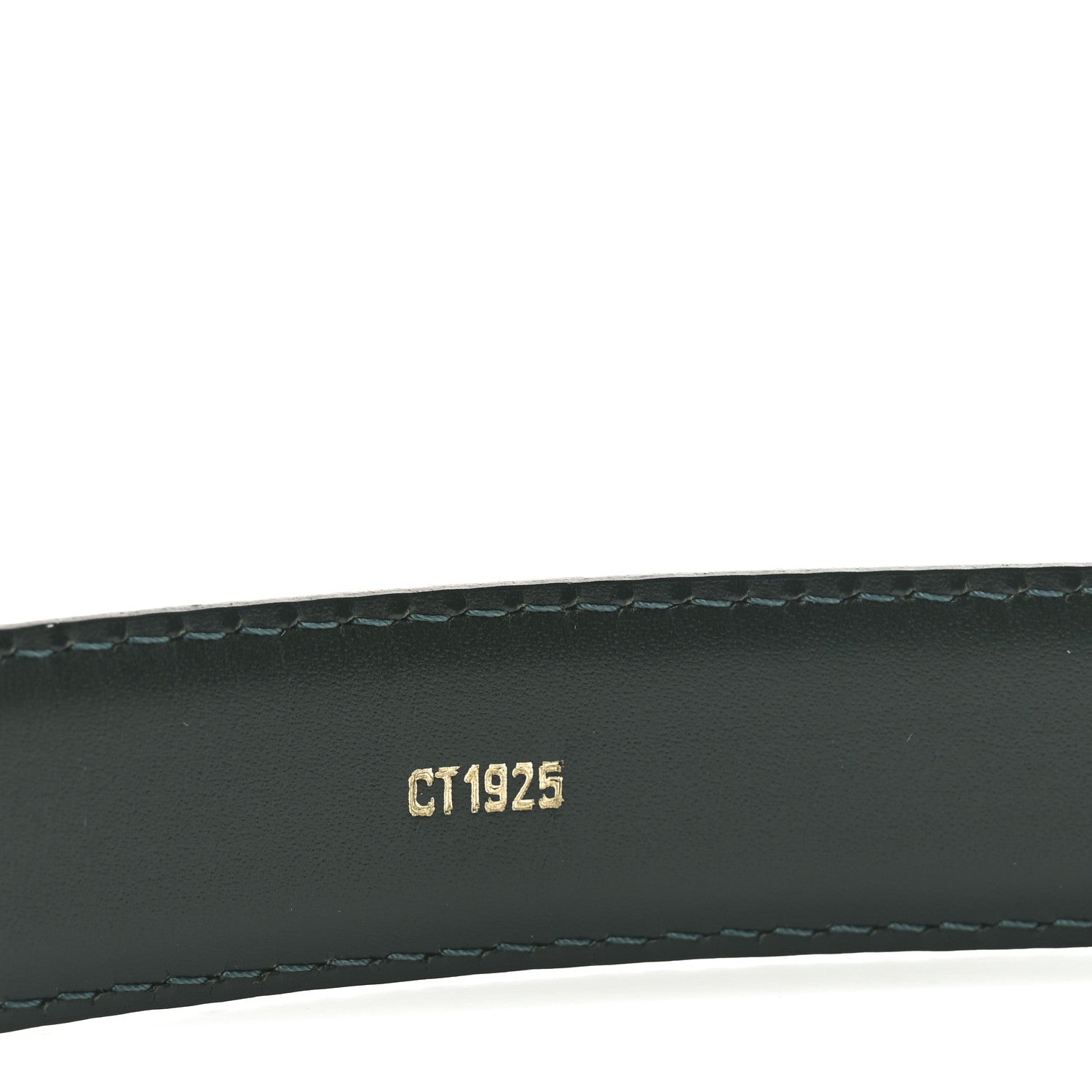 Louis Vuitton Taiga Leather Classique Belt 110 44 Green 6 of 6