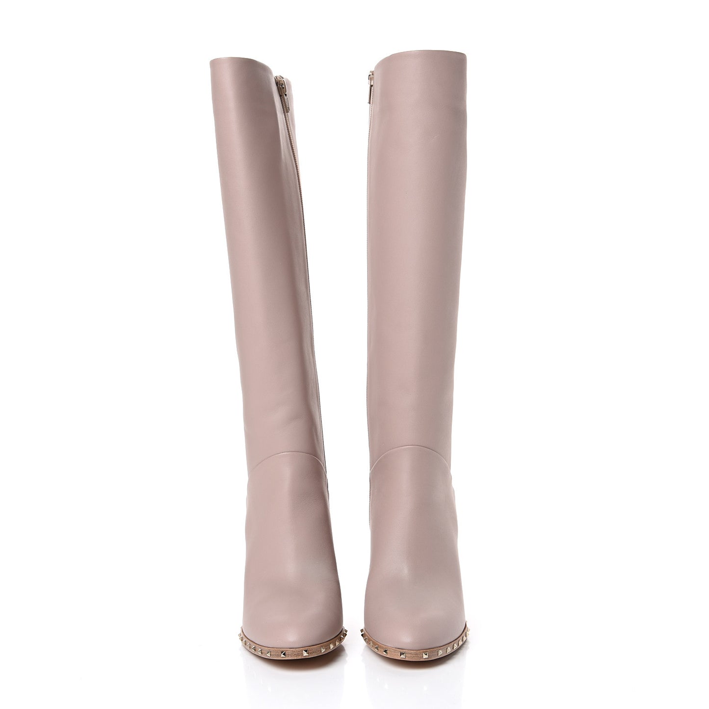 Nappa Soul Rockstud Boots 38.5 Poudre