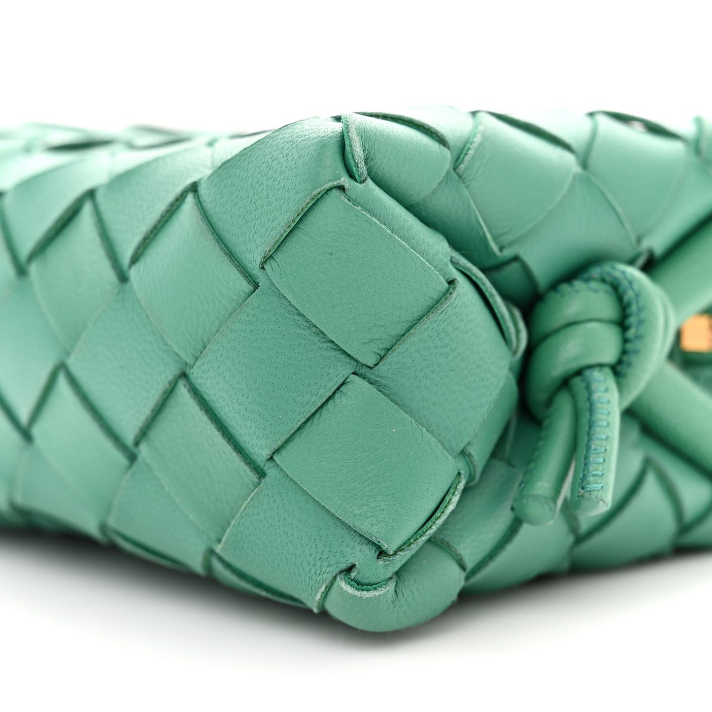 Nappa Intrecciato Candy Loop Camera Bag Mermaid