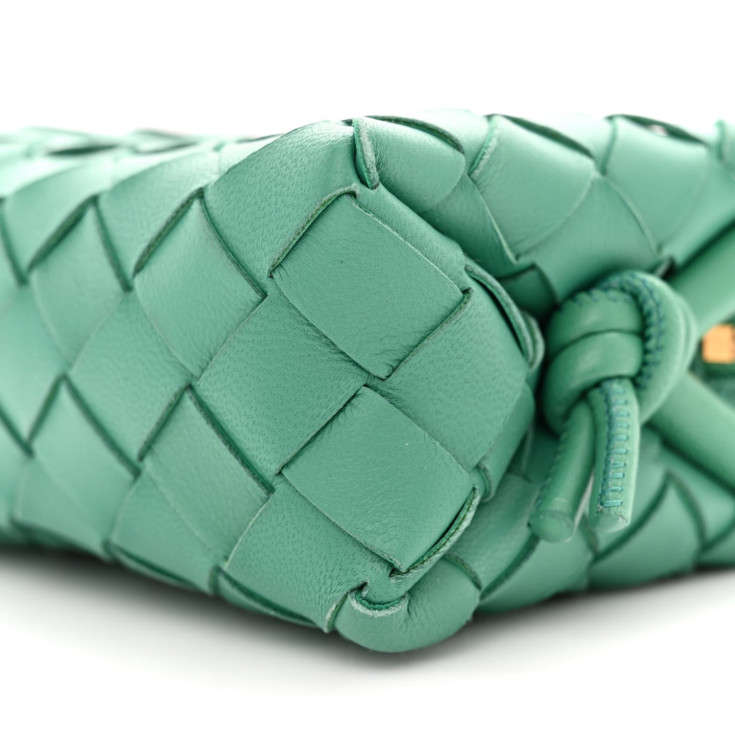 Bottega Veneta Nappa Intrecciato Candy Loop Camera Bag Mermaid 9 of 11