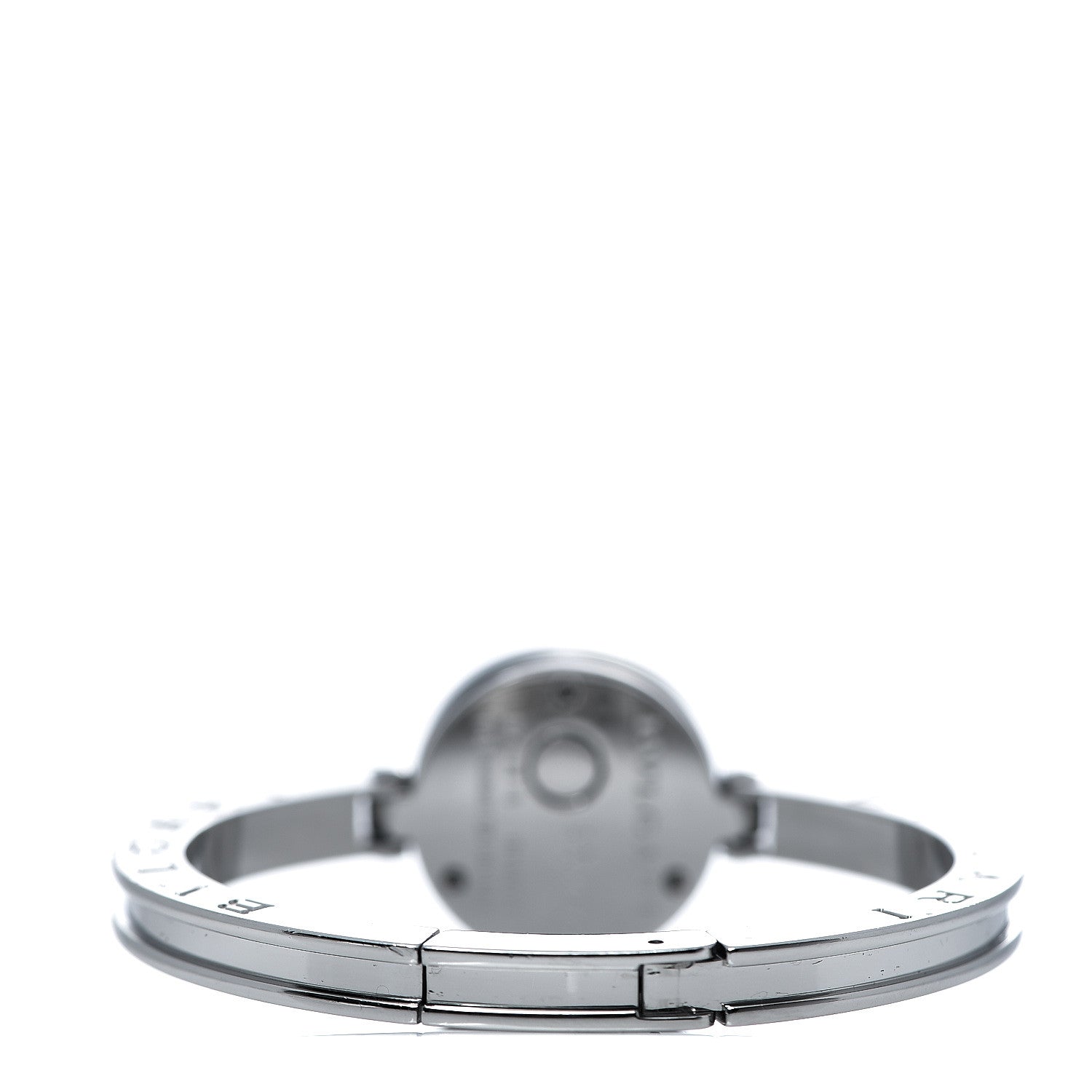 Bulgari Stainless Steel Diamond Blue Mother of Pearl 22mm B.zero1 Quartz Watch 3 of 4