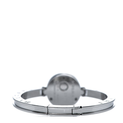 Bulgari Stainless Steel Diamond Blue Mother of Pearl 22mm B.zero1 Quartz Watch 3 of 4