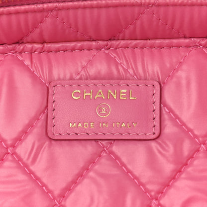 Chanel Caviar Quilted Large Vanity Pouch Pink 6 of 7