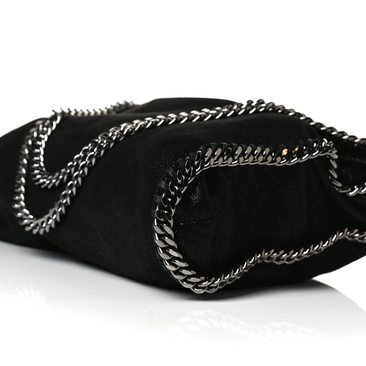 Stella McCartney Shaggy Deer Small Falabella Tote Black 5 of 14