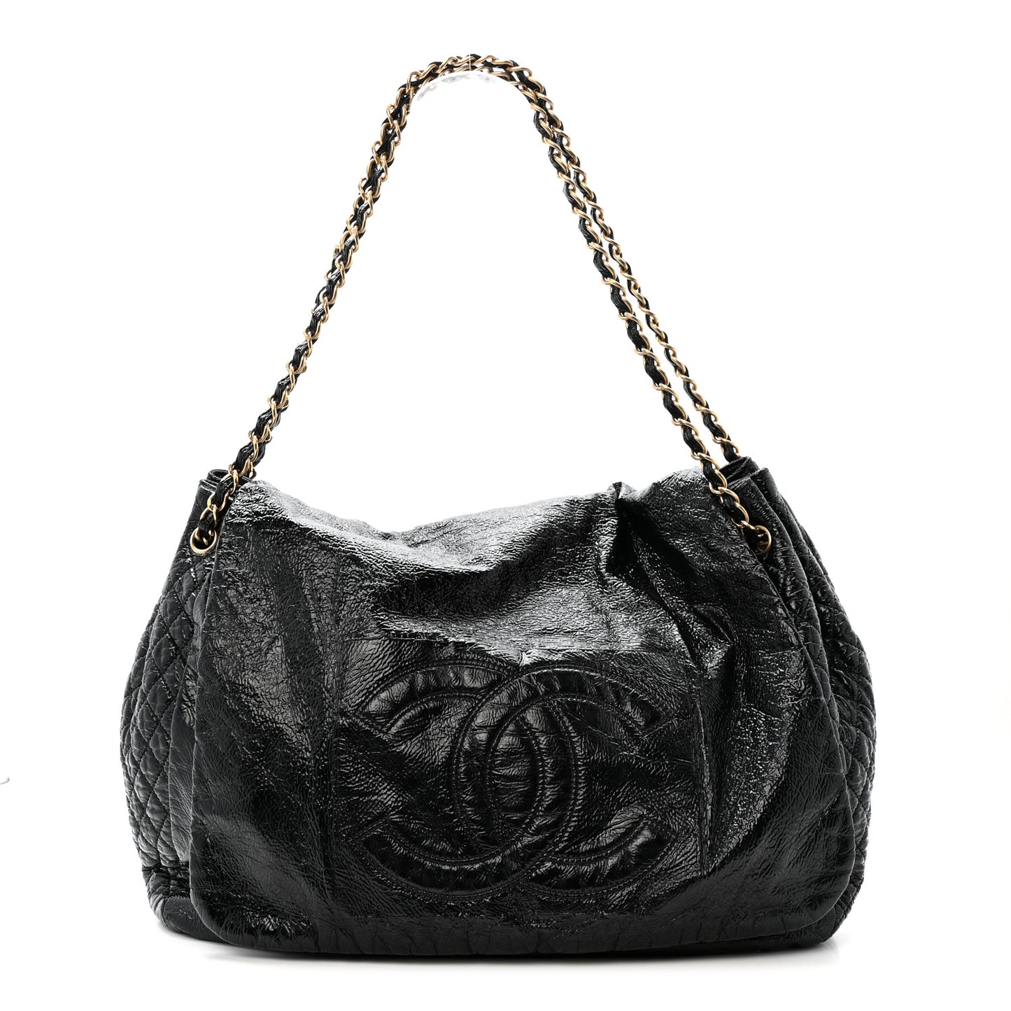 Vinyl XXL Rock and Chain Flap Black