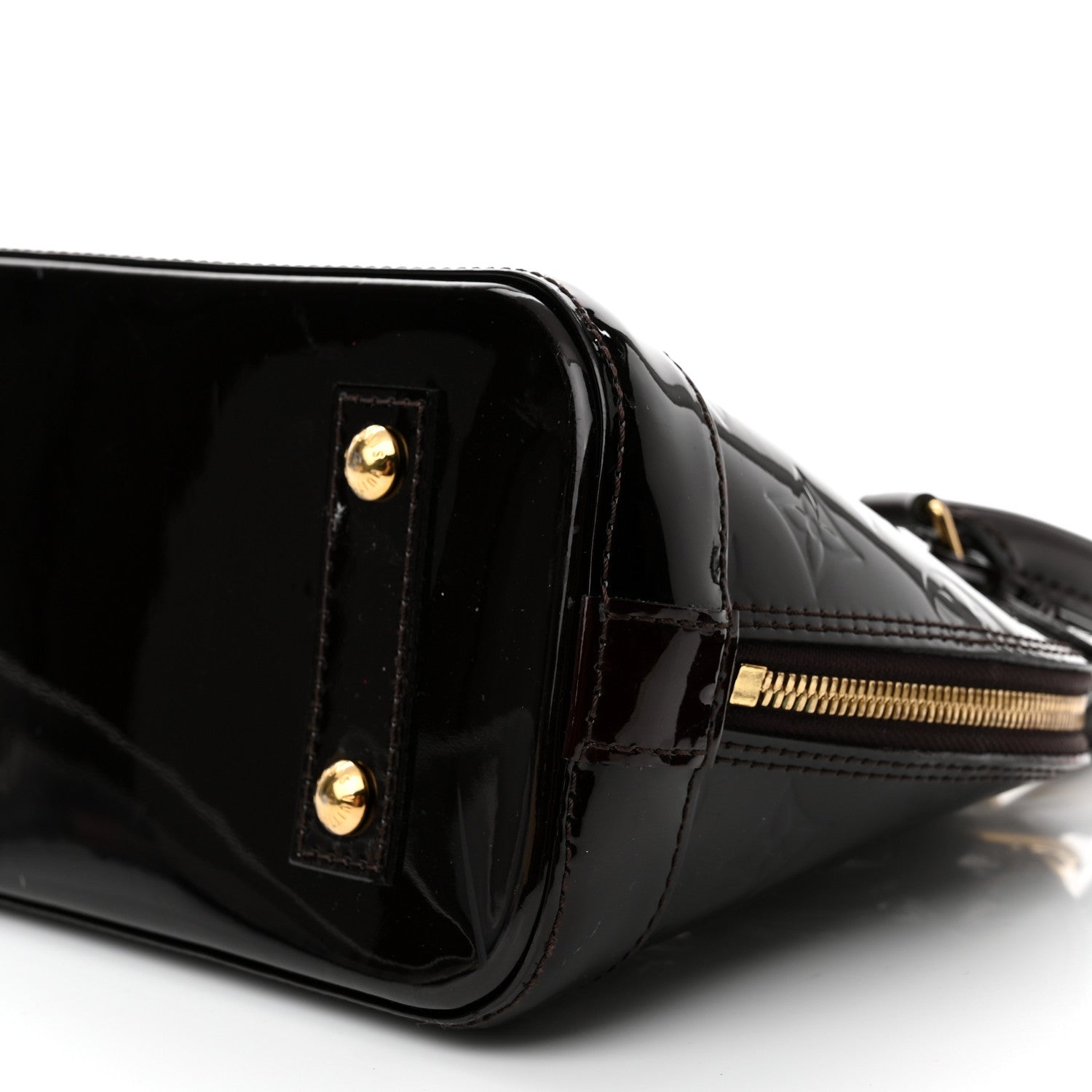 Louis Vuitton Vernis Alma BB Amarante 8 of 8