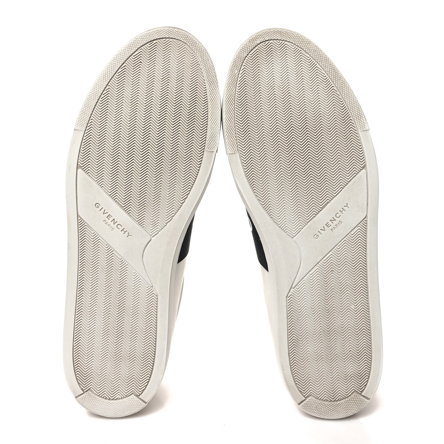 Givenchy Calfskin Band Logo Mens Urban Street Sneakers 43 White Black 5 of 8