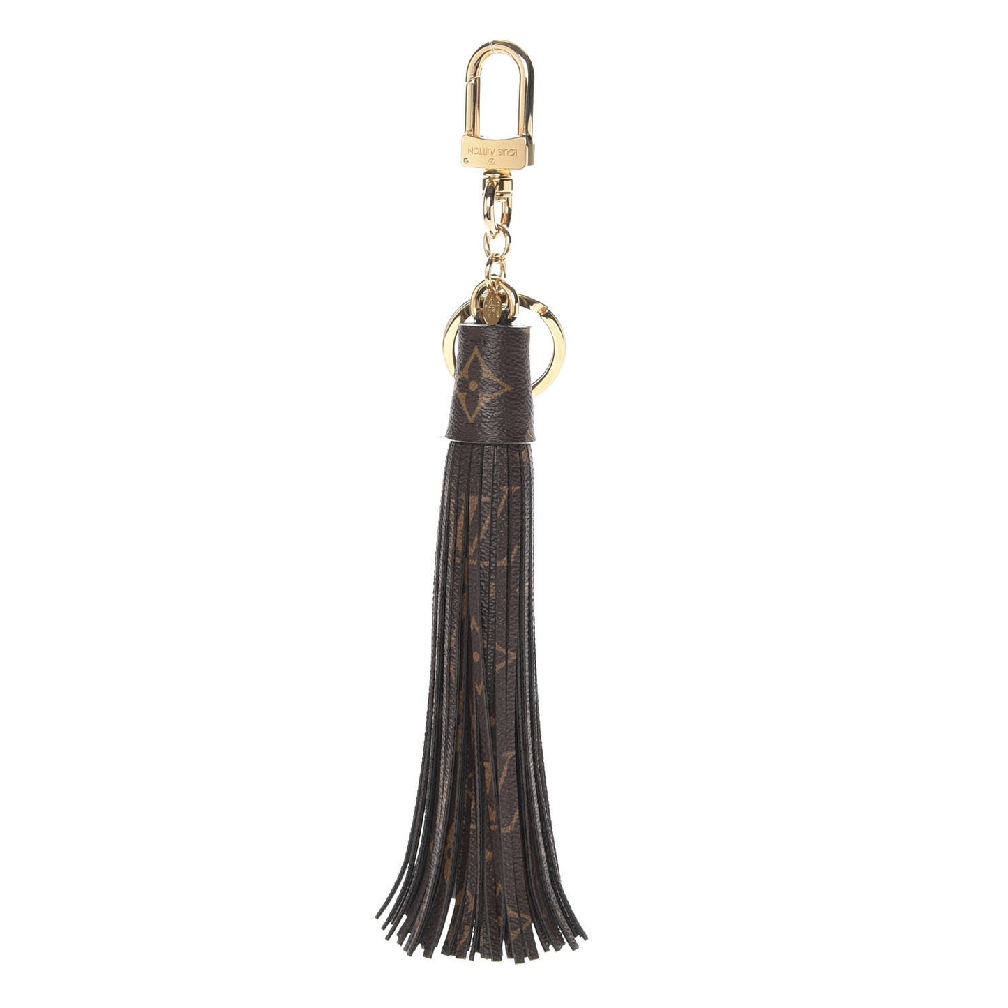 Monogram Tassel Bag Charm