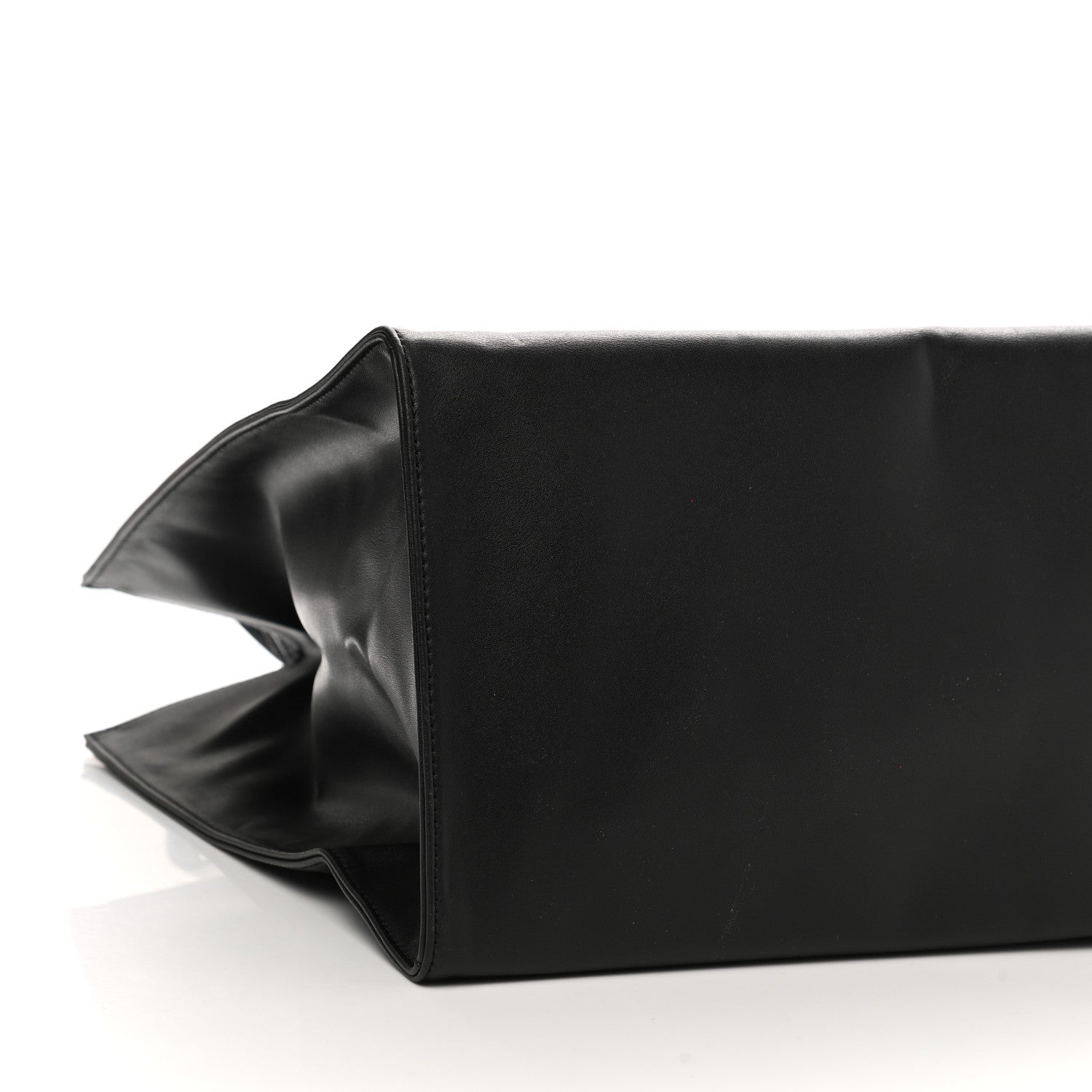 Telfar Vegan Leather Large Shopping Bag Black 17 of 19