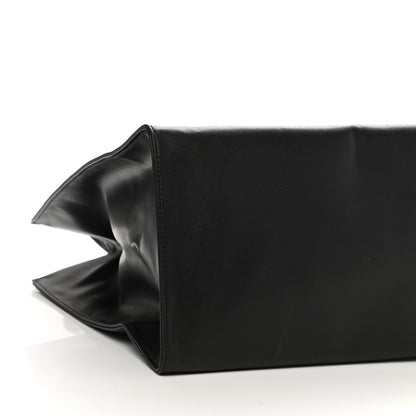 Telfar Vegan Leather Large Shopping Bag Black 17 of 19