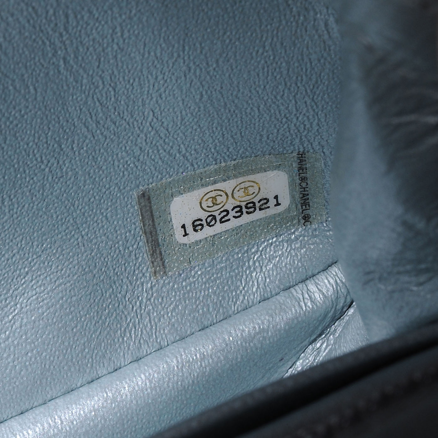Chanel Lambskin Quilted Mini Flap Silver 7 of 7