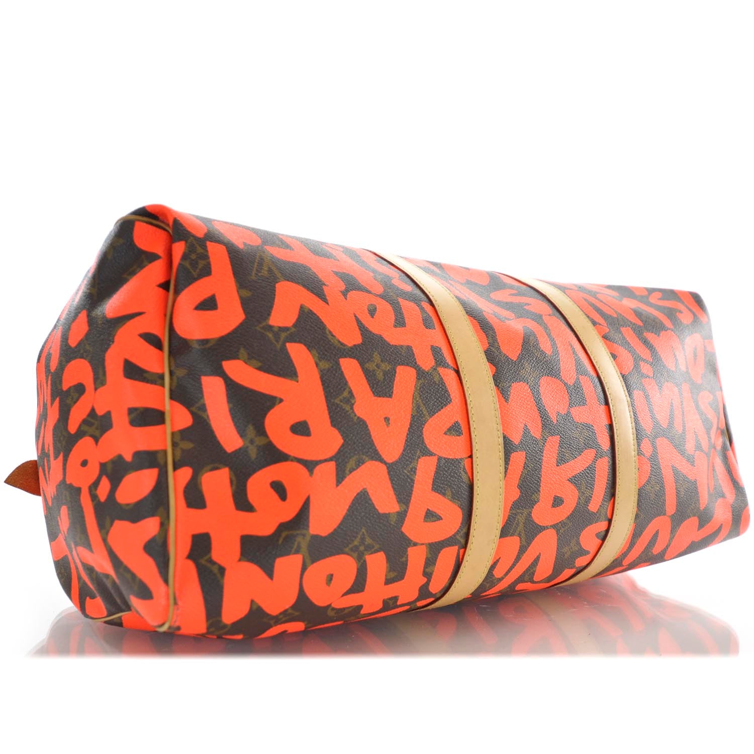 Louis Vuitton Monogram Graffiti Keepall 50 Orange 6 of 11