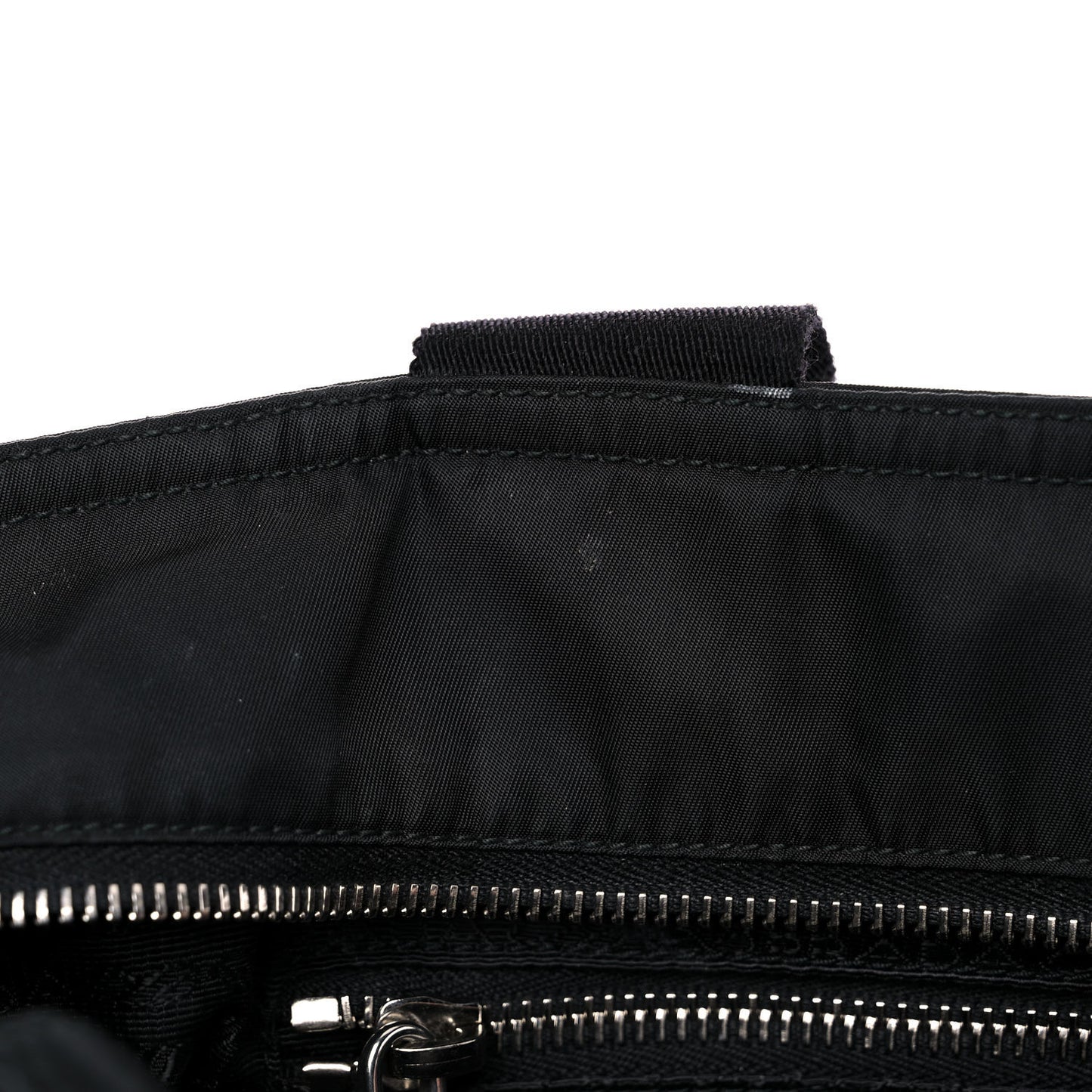 Nylon Vela Baby Bag Black