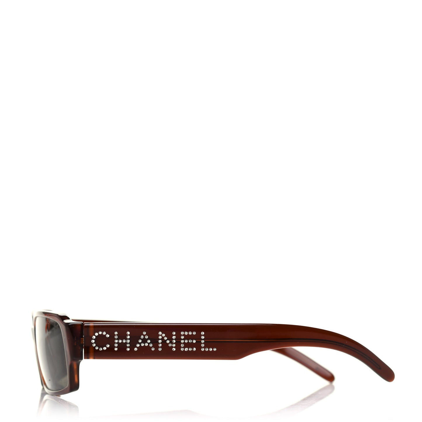 Acetate Crystal CC Sunglasses 5060-B Brown