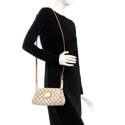 Louis Vuitton Damier Azur Eva Clutch 2 of 8