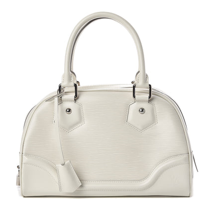 Louis Vuitton Epi Bowling Montaigne PM Ivory 1 of 17