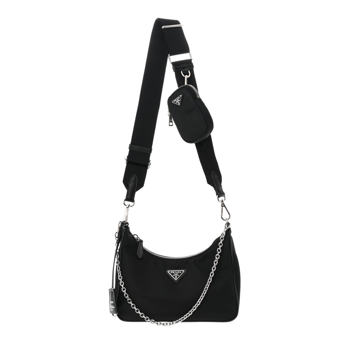 Nylon Re-Edition 2005 Shoulder Bag Black