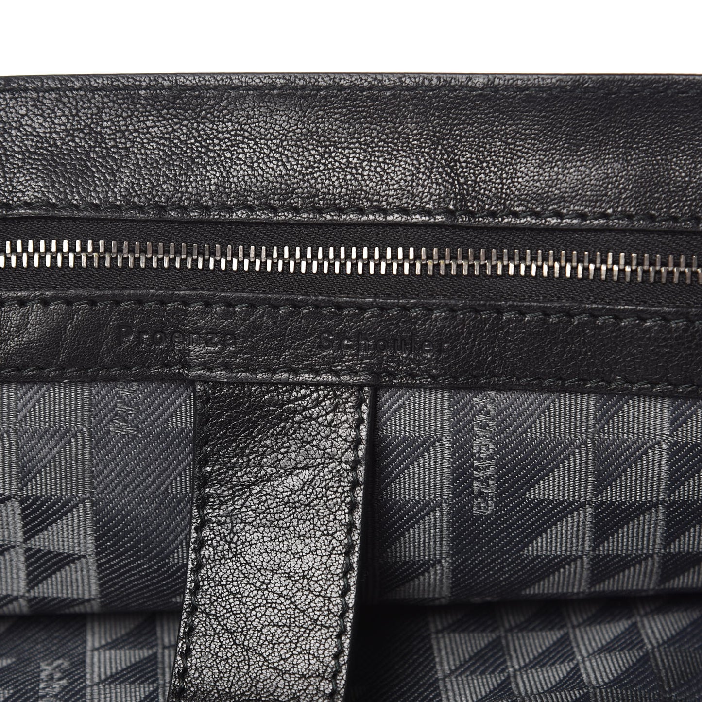 Lambskin PS1 Large Satchel Black