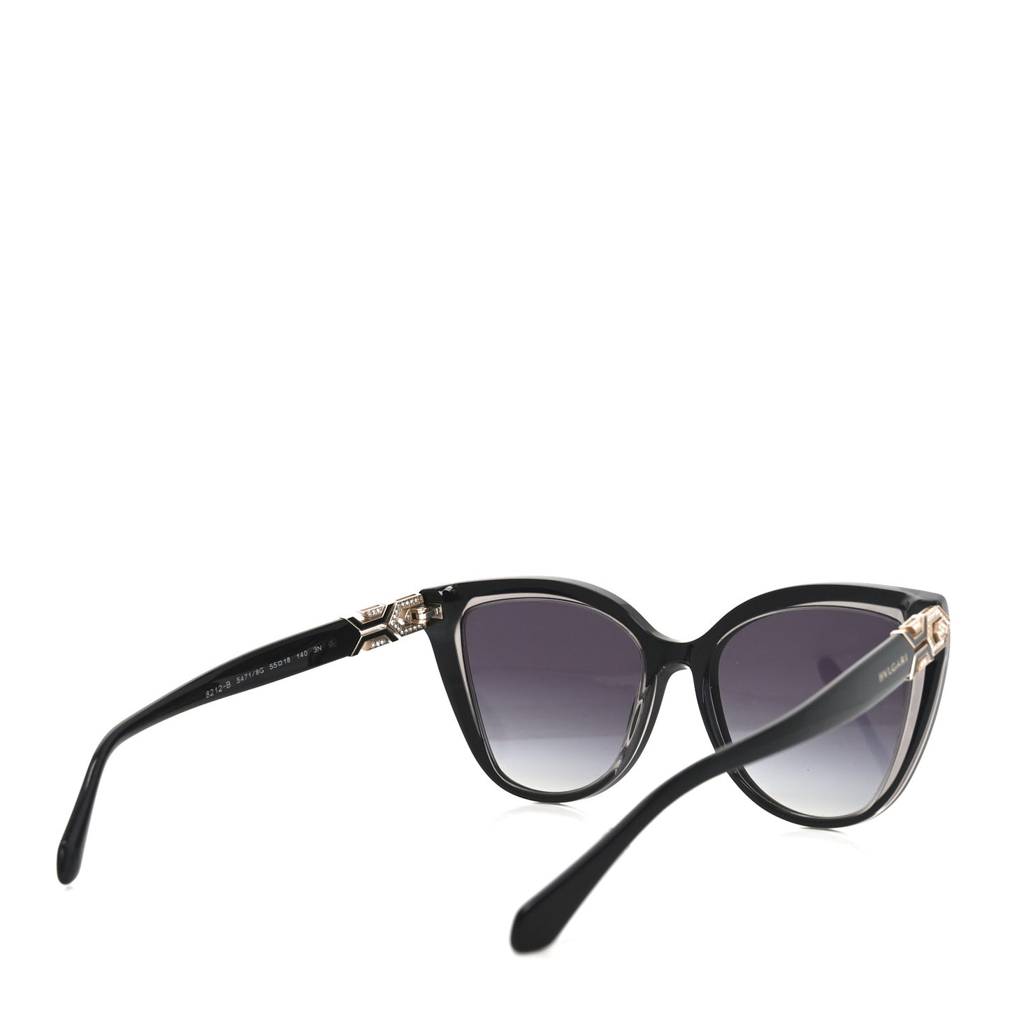 Cat Eye 8212-B Sunglasses Black