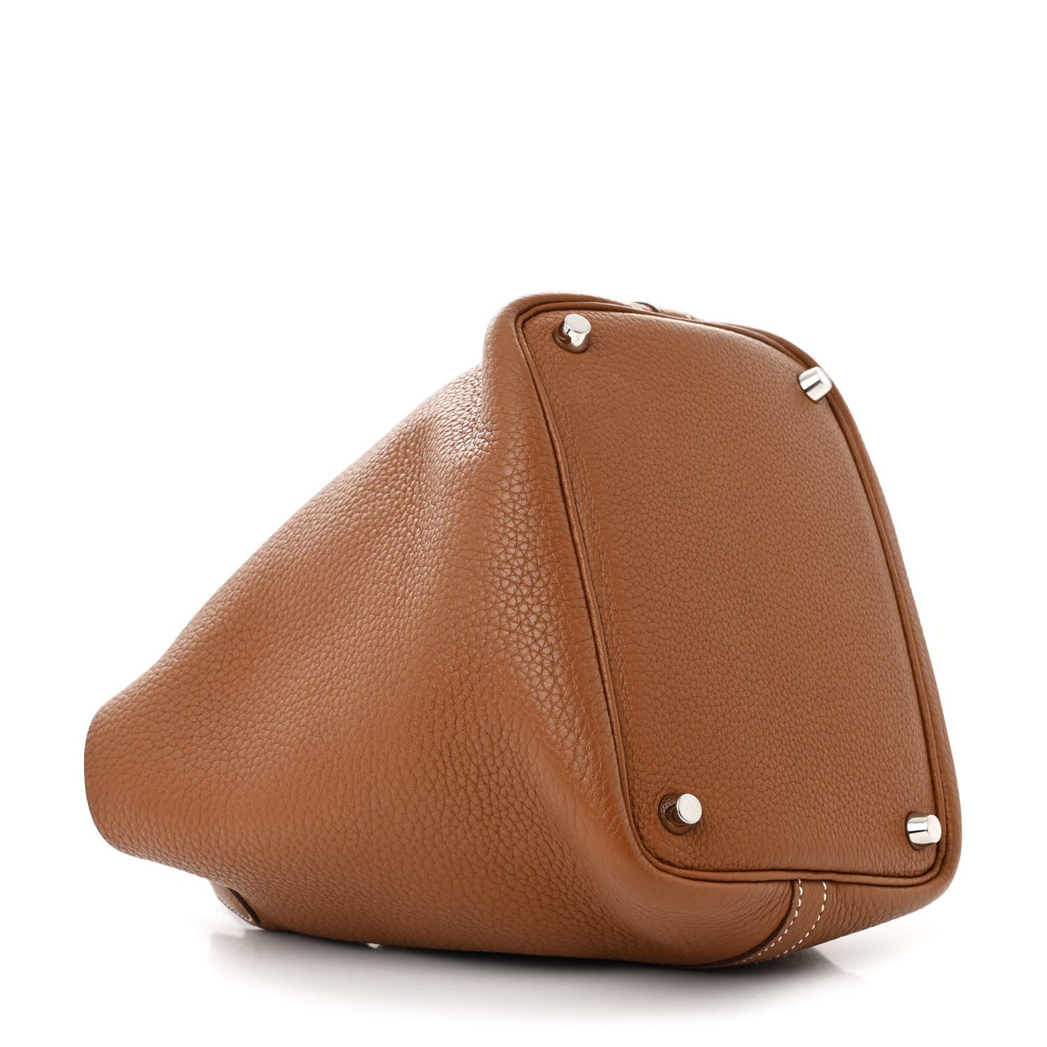Hermes Taurillon Clemence Picotin Lock 18 PM Gold 4 of 12
