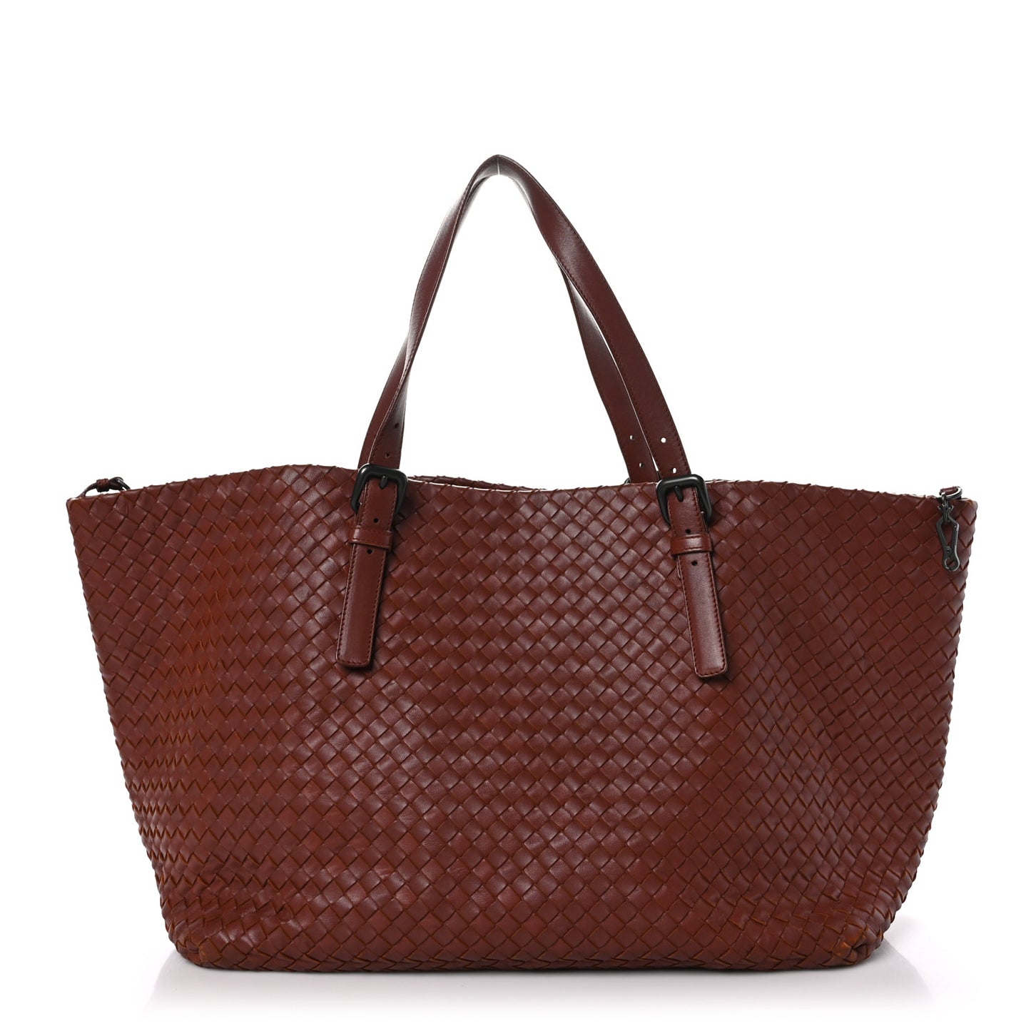 Nappa Intrecciato Large Cesta Tote Brique