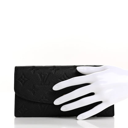 Louis Vuitton Empreinte Emilie Wallet Black Dune 2 of 8