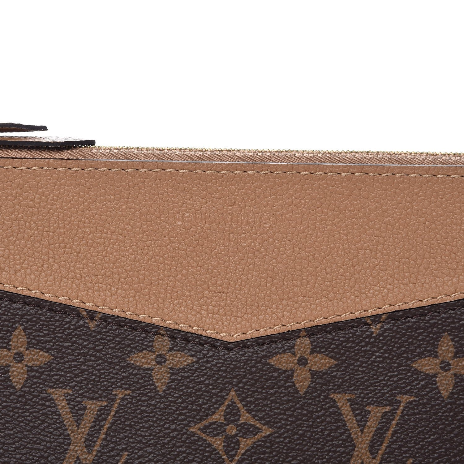 Louis Vuitton Monogram Daily Pouch Sesame 6 of 8