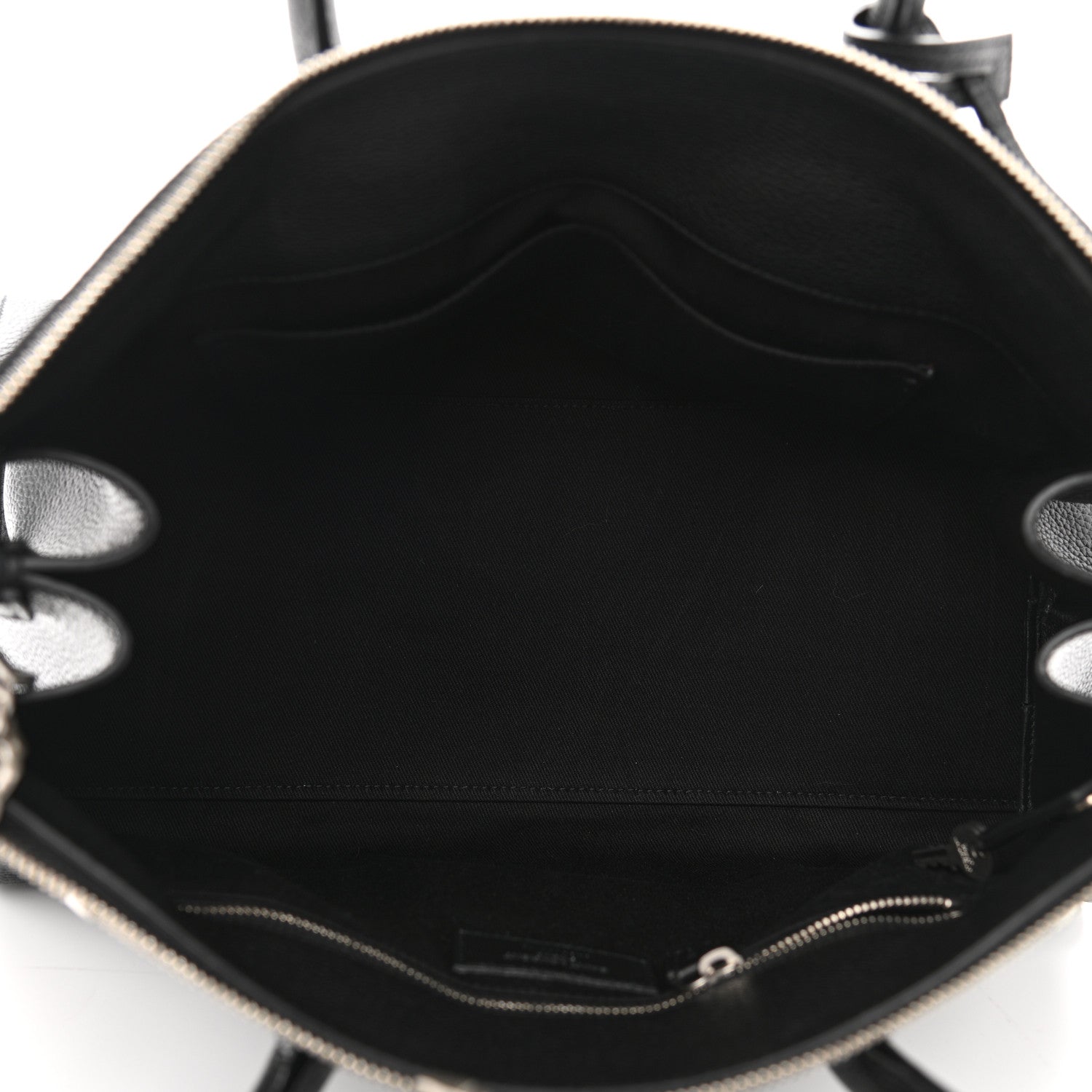 Saint Laurent Grained Calfskin Sac De Jour Souple Duffle 36H Asphalt Black 5 of 10