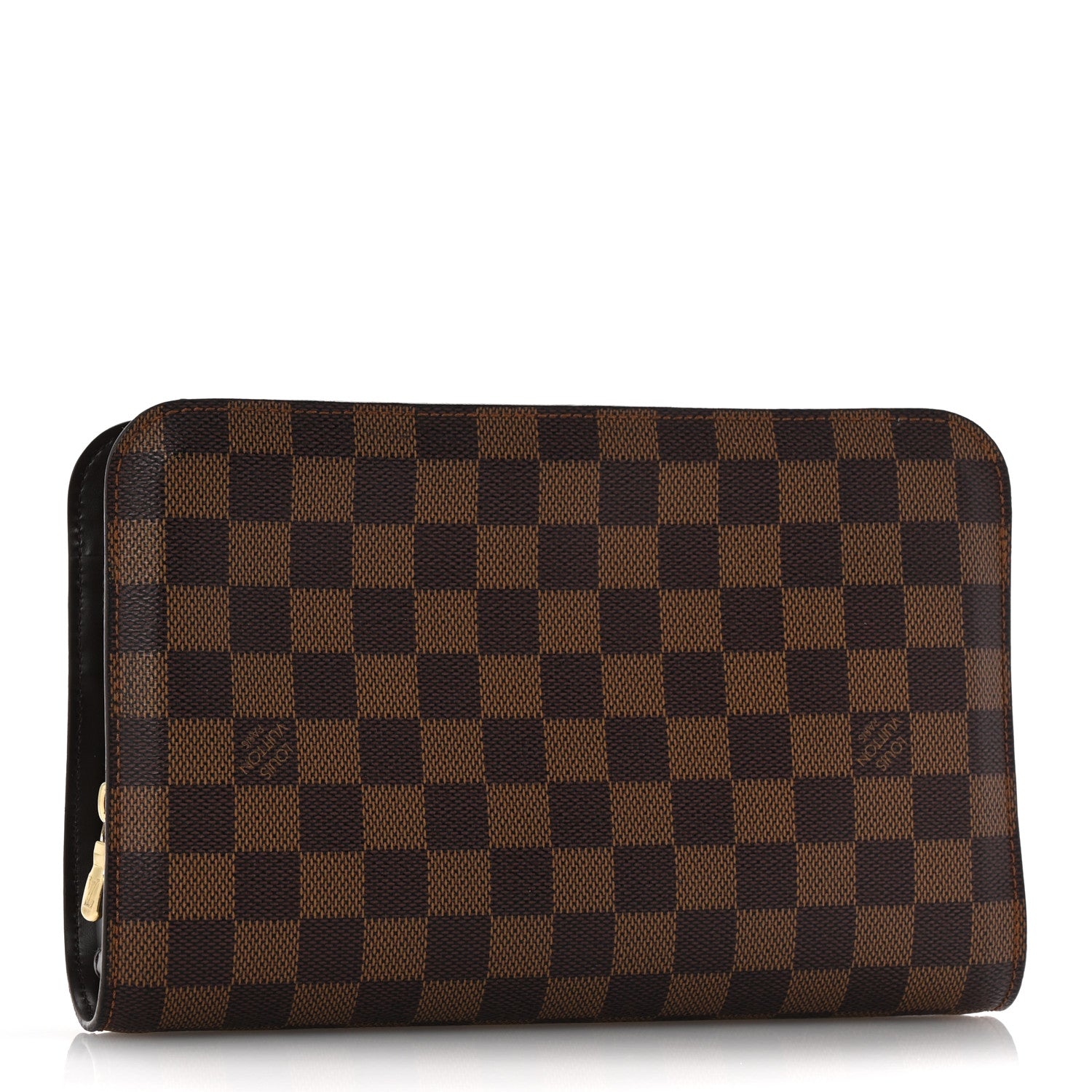 Louis Vuitton Damier Ebene Pochette Saint Louis Clutch 3 of 7