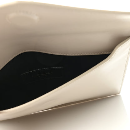 Saint Laurent Smooth Shiny Calfskin Uptown Baby Pouch Crema Soft 5 of 6