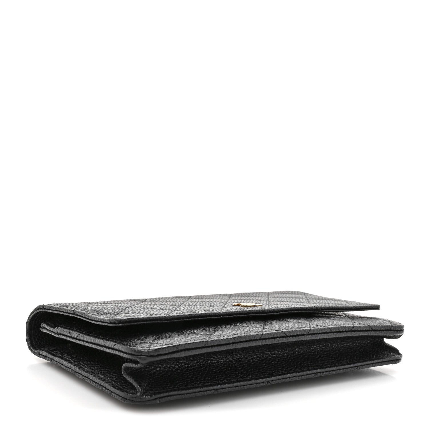 Chanel Caviar Quilted Wallet On Chain WOC Black 4 of 12