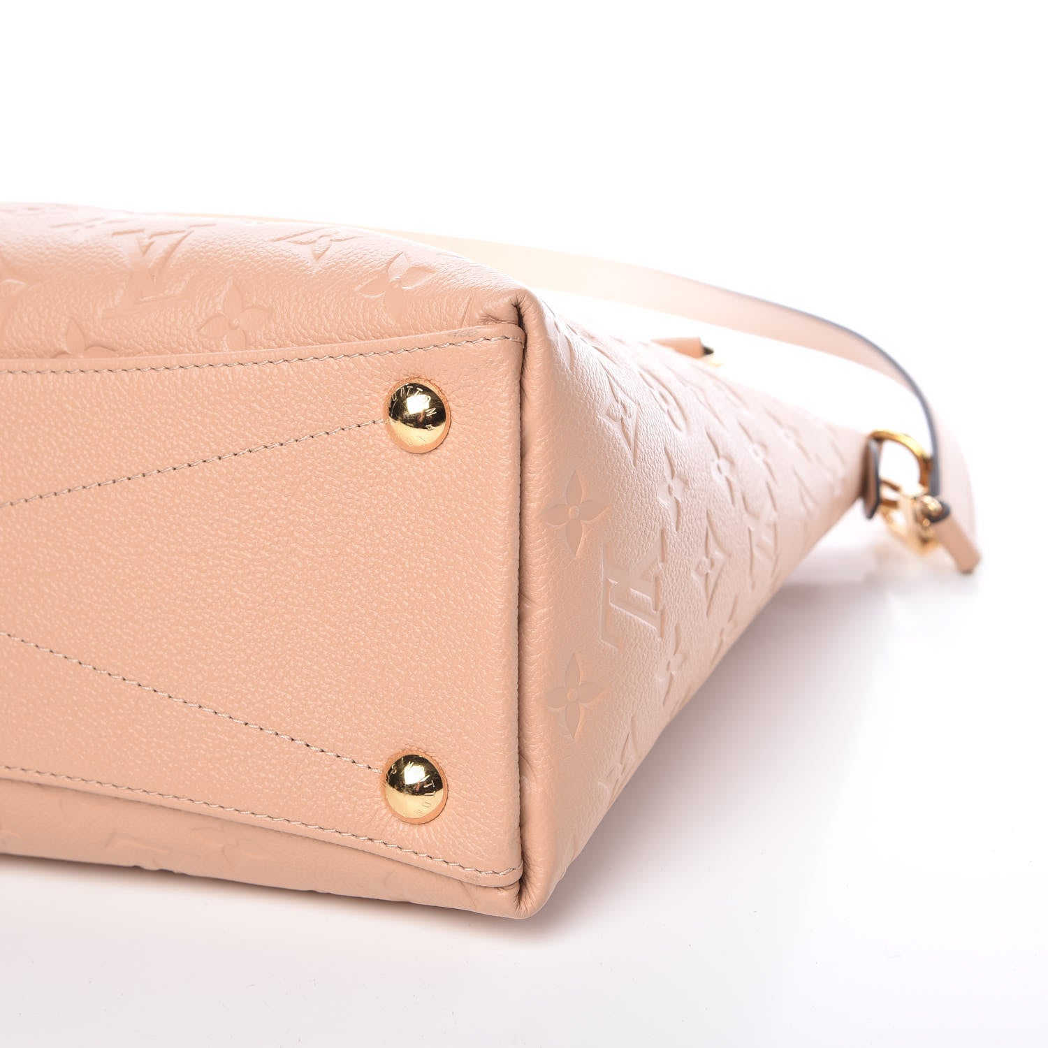 Louis Vuitton Empreinte V Tote MM Beige Rose Creme 11 of 11